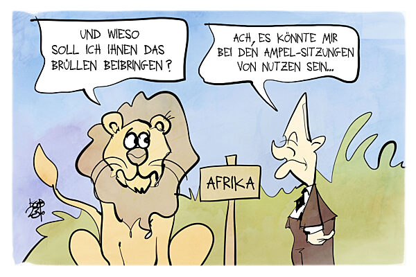 Scholz in Afrika