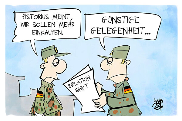 Pistorius will die Bundeswehr besser ausruesten