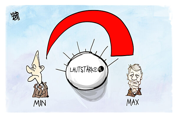 Der leise Scholz und der laute Habeck