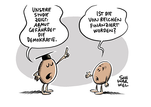 Studie der Boeckler-Stiftung : Armut gefaehrdet die Demokratie