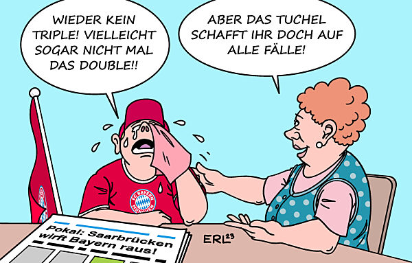 Saarbruecken wirft Bayern raus