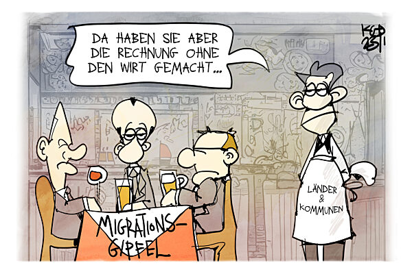 Scholz trifft sich mit den Unionsspitzen zum Migrationsgipfel