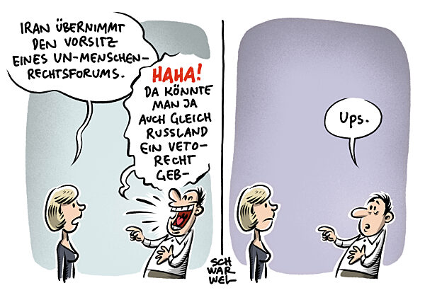 Iran uebernimmt Vorsitz eines UN-Menschenrechtsforums