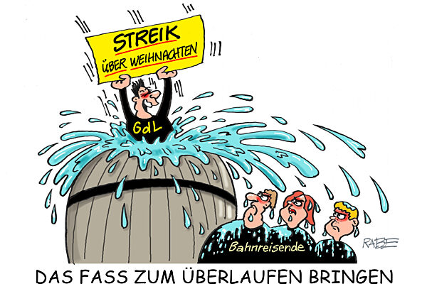 Streik zur Weihnachtszeit