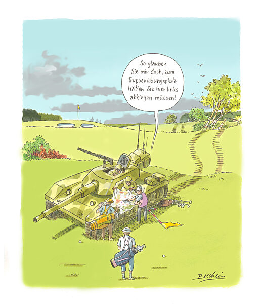 Serie Golfen - Verfahrene Situation