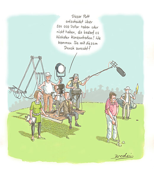 Serie Golfen - Ein unerhoerter Druck