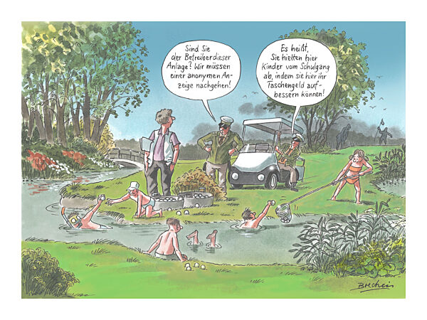 Serie Golfen - Taschengeld aufstocken