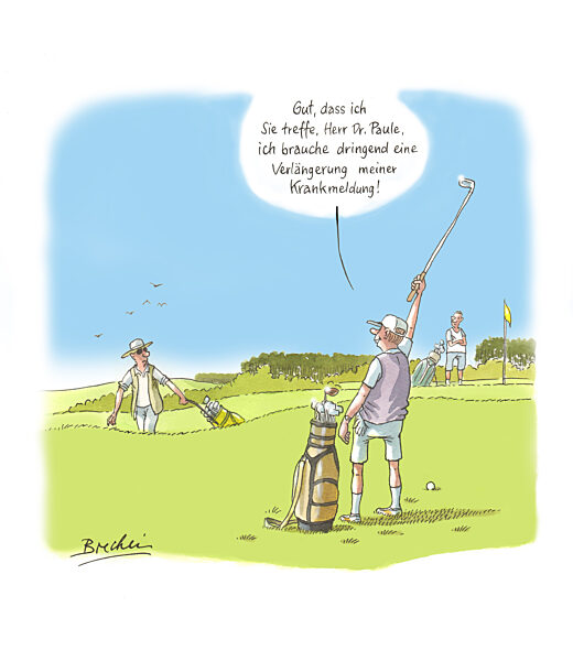 Serie Golfen - Geht's noch dreister ?