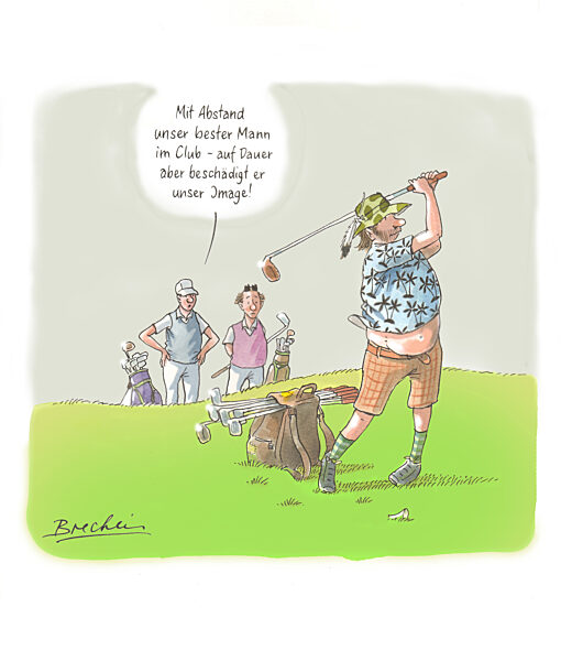 Serie Golfen - Grosses Image-Problem