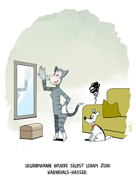 Tierischer Karnavalsmuffel