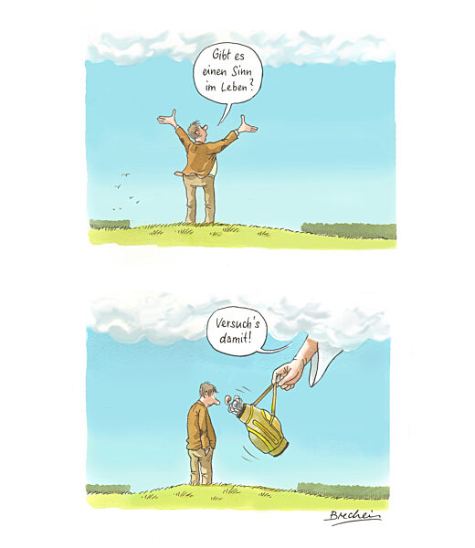 Serie Golfen - Tipp von ganz oben