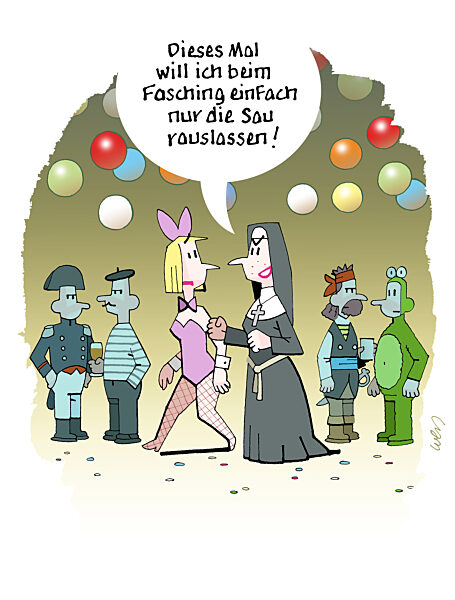 Karnevals-Exzesse - Sau rauslassen