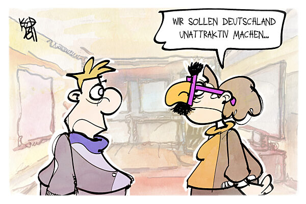 Deutschland soll unattraktiver werden