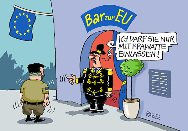 Einen trinken mit Selenskyj