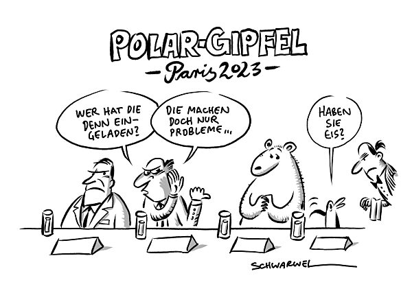 Polar-Gipfel in Paris : Wir brauchen Eis zum Ueberleben