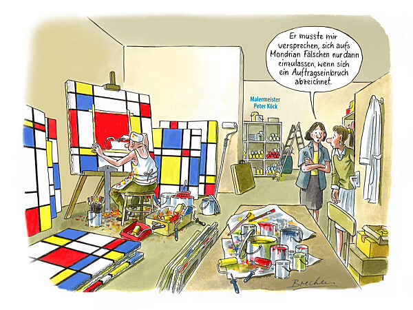 Der Mondrian-Faelscher