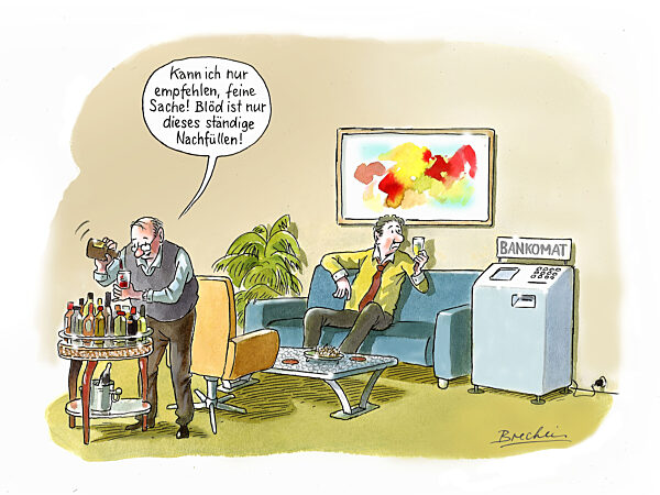 Privater Bankomat