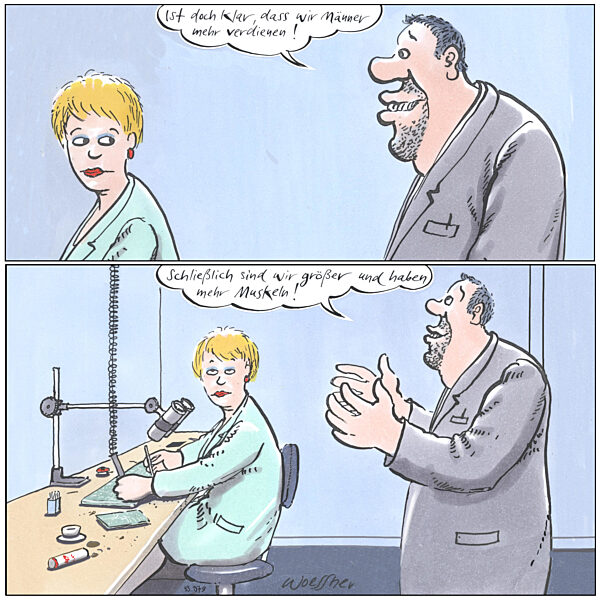 Angestellte im Labor