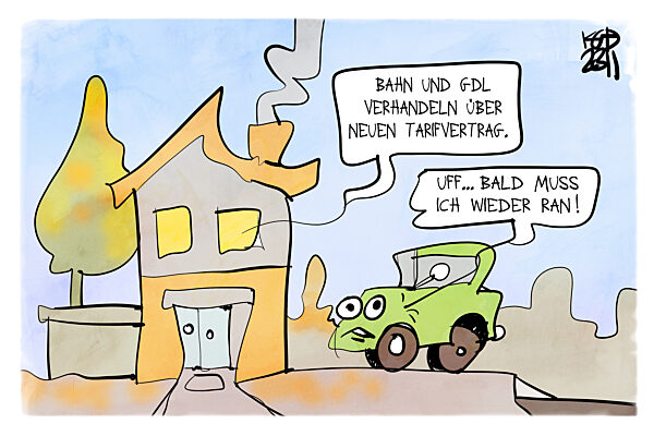 Drohender Bahnstreik