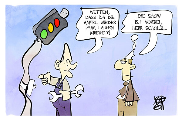 Scholz und seine Ampel
