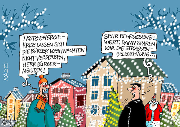 Volle Pulle Beleuchtung