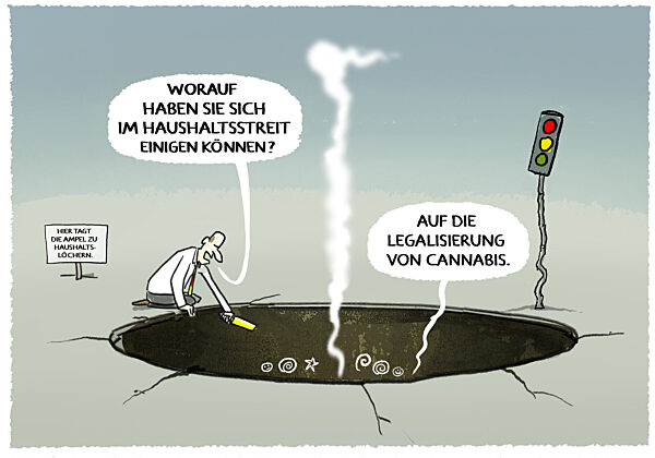 Ampel im Haushaltsloch