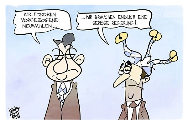 Soeder fordert vorgezogene Neuwahlen