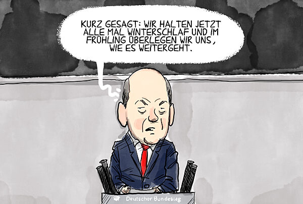 Scholz Regierungserklaerung