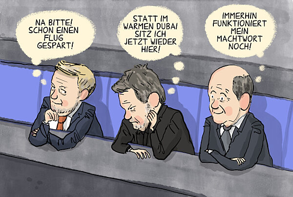 Habeck fliegt nicht zur Weltklimakonferenz COP28 in Dubai