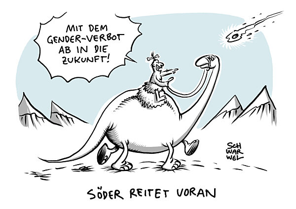Bayern : Soeder kuendigt Gender-Verbot fuer Schulen und Behoerden an