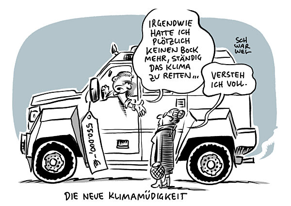 Phaenomen Klimaohnmacht : Keine Lust auf Klimarettung