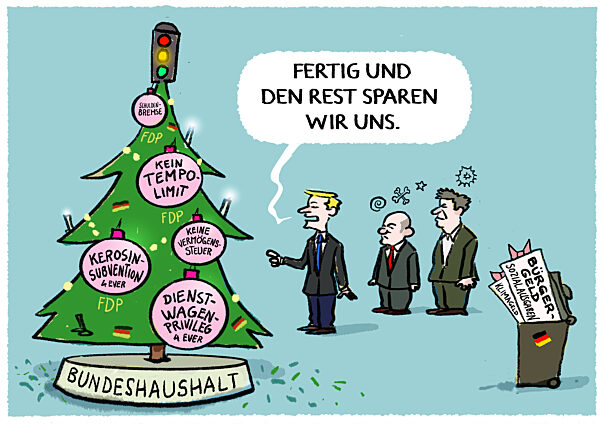 Ampel-Haushaltsgespraeche