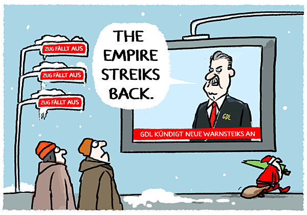 Weselsky laesst wieder streiken