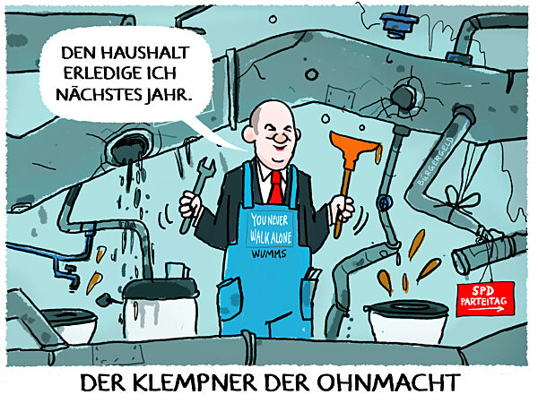 Bundeshaushalt wird verschoben