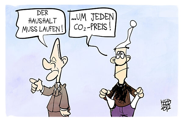 Die Ampel hebt den CO2-Preis an