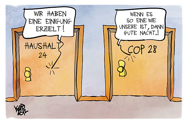 Haushalt 24 und COP28
