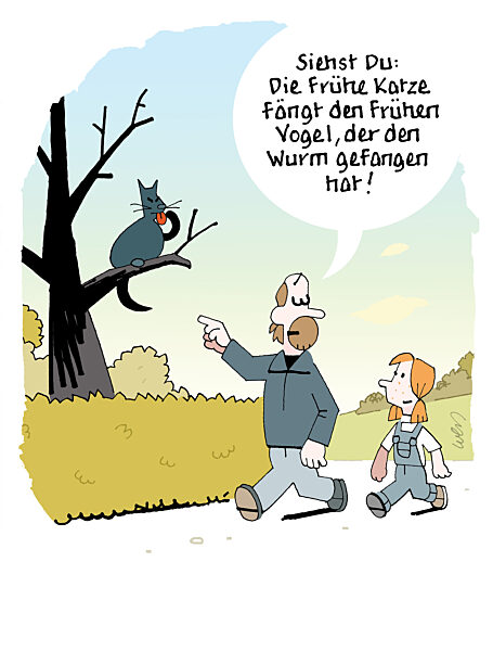 Frueher Vogel