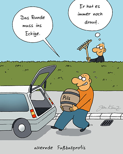 Das Runde muss ins Eckige