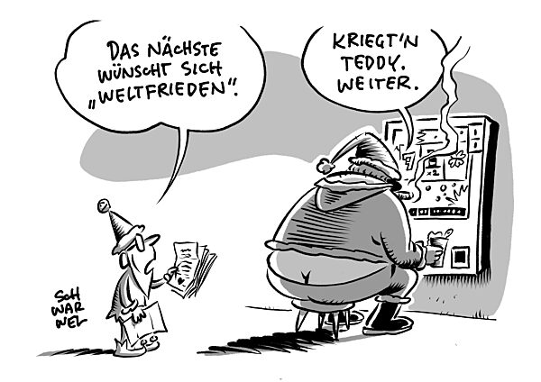 Post Christkind : Wunsch speziell auf Frieden in der Ukraine oder in Nahost