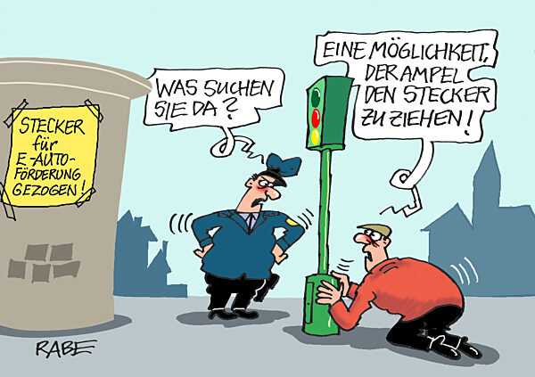 Ampelsteckersucher