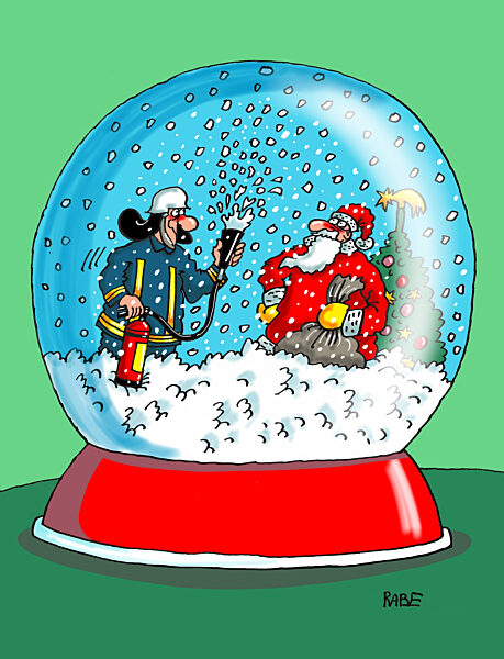 Weihnachten zum kugeln