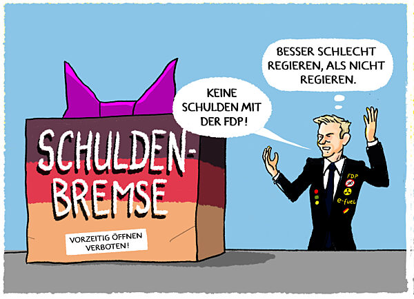 Wenn Lindner haushaltet