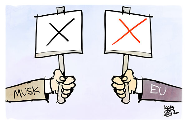 EU-Kommission eroeffnet ein Verfahren gegen X