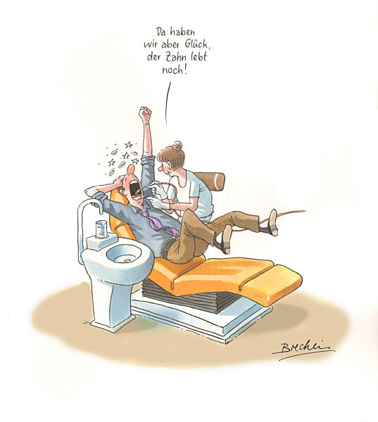Serie Zahnarzt - Zahn lebt noch