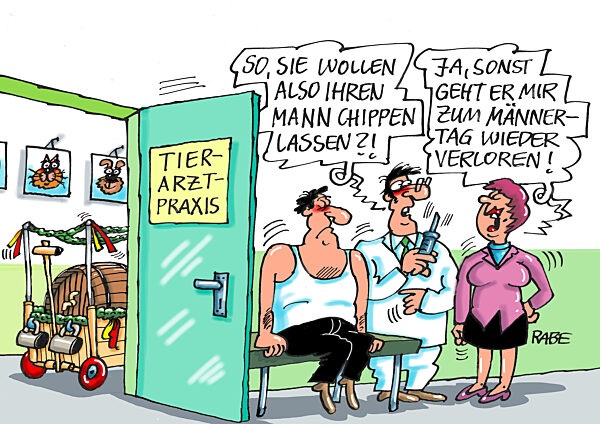 Tierischer Maennertag