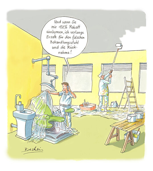 Serie Zahnarzt - Falscher Behandlungsstuhl