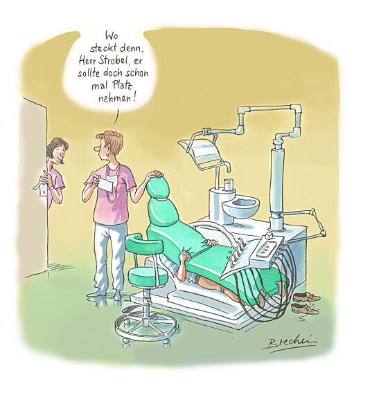 Serie Zahnarzt - Angst vor Eingriff