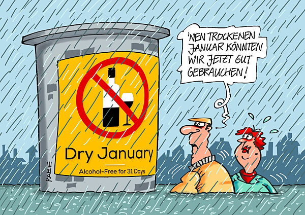 Trockener Januar