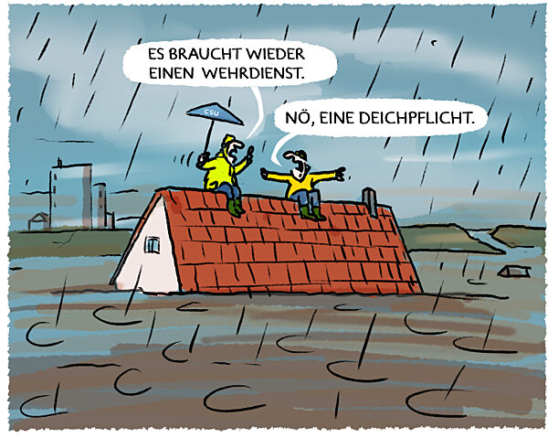 Keine Entspannung im Hochwassergebiet