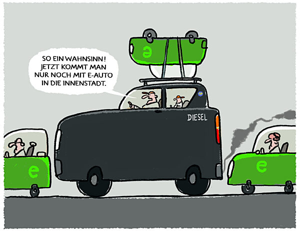 Gruene FDP-Verkehrspolitik